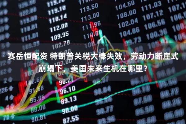 赛岳恒配资 特朗普关税大棒失效，劳动力断崖式崩塌下，美国未来生机在哪里？